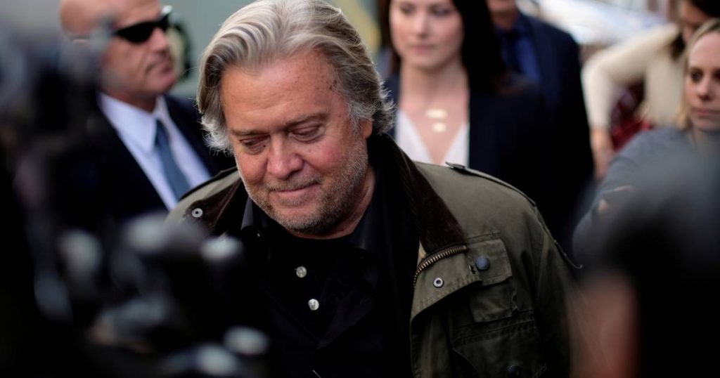 Former Trump adviser Steve Bannon charged with contempt of Parliament |  Abroad