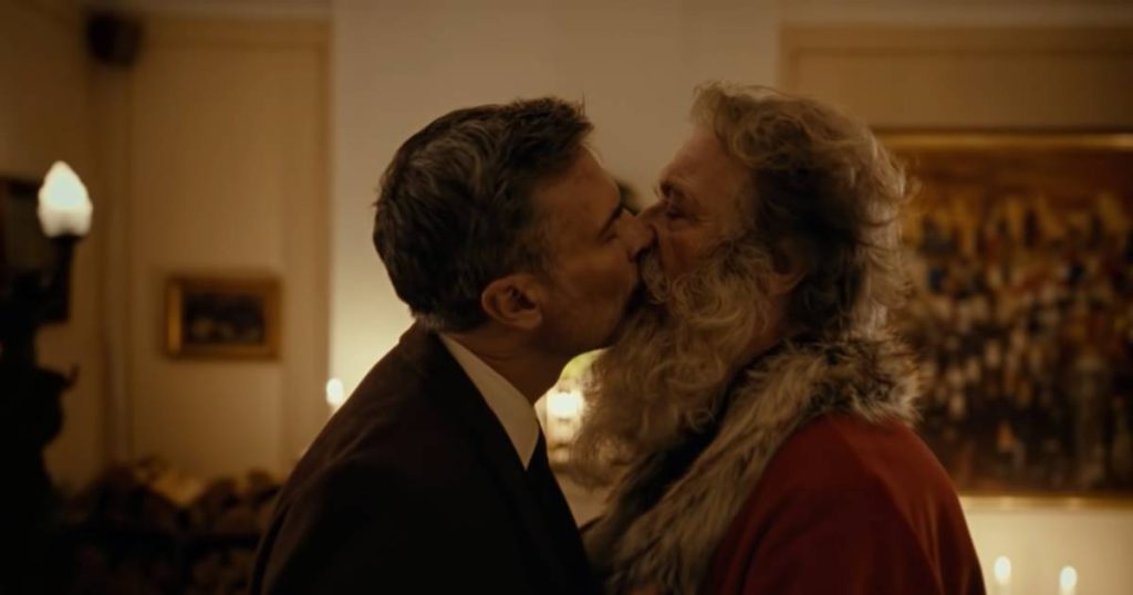 Gay Santa Claus kisses man in Norwegian ad: "No visibility, no acceptance" |  Abroad