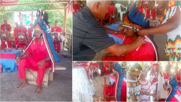 Marchano Stuger ordained village chief Redi Doti