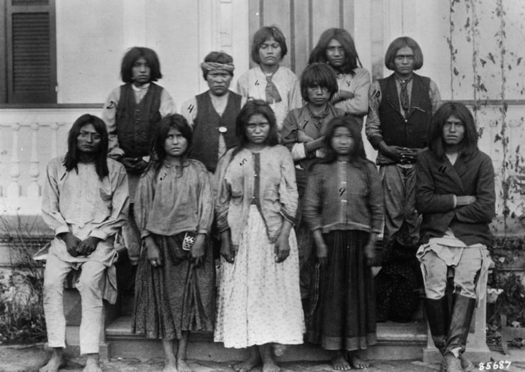 The United States is exploring boarding schools for Native American children