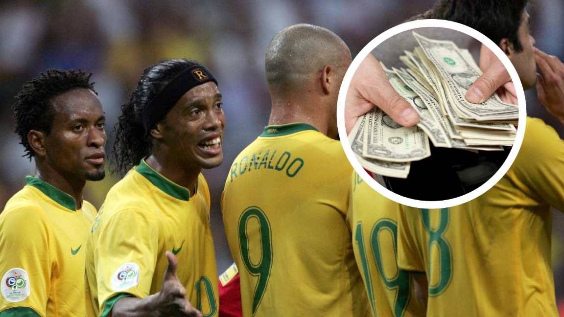 "$100,000 to deliberately lose to Ronaldinho... This temptation..."