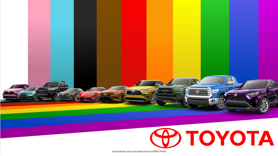 [Marketing the Rainbow #9]: Toyota, bondgenoot vanaf 1992