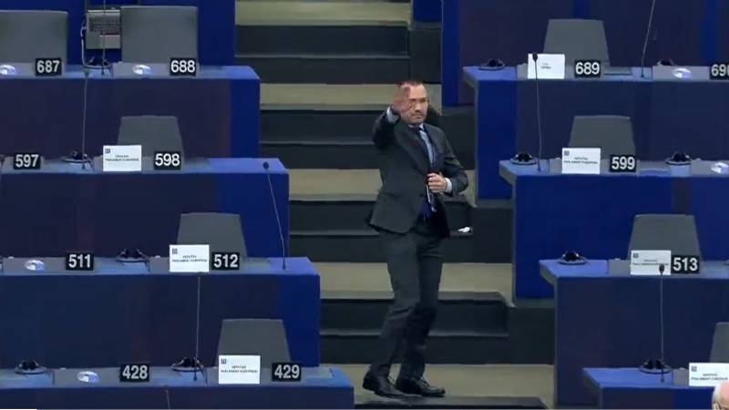Uproar around the "fascist salute" in the European Parliament