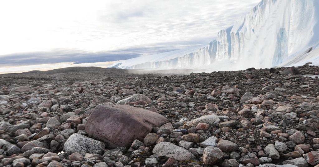 The crater under the Greenland ice sheet is much older than expected: 58 million years