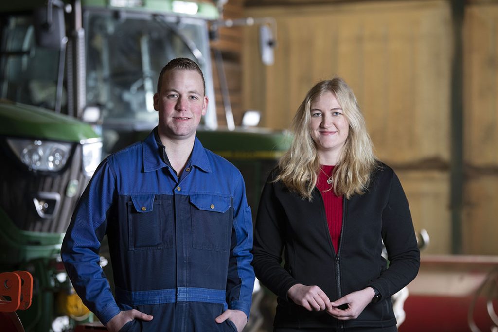 Brother and sister want to continue precision farming after recovery