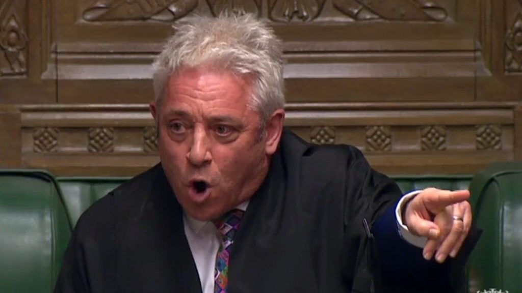 Investigation: Former Speaker of the UK House of Commons John 'Orderrrr' Bercow was a tyrant