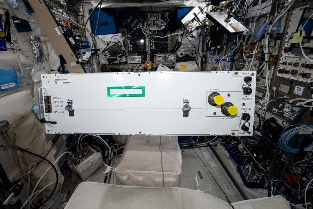 HPE celebrates a year of in-space analytics with Spaceborne Computer-2