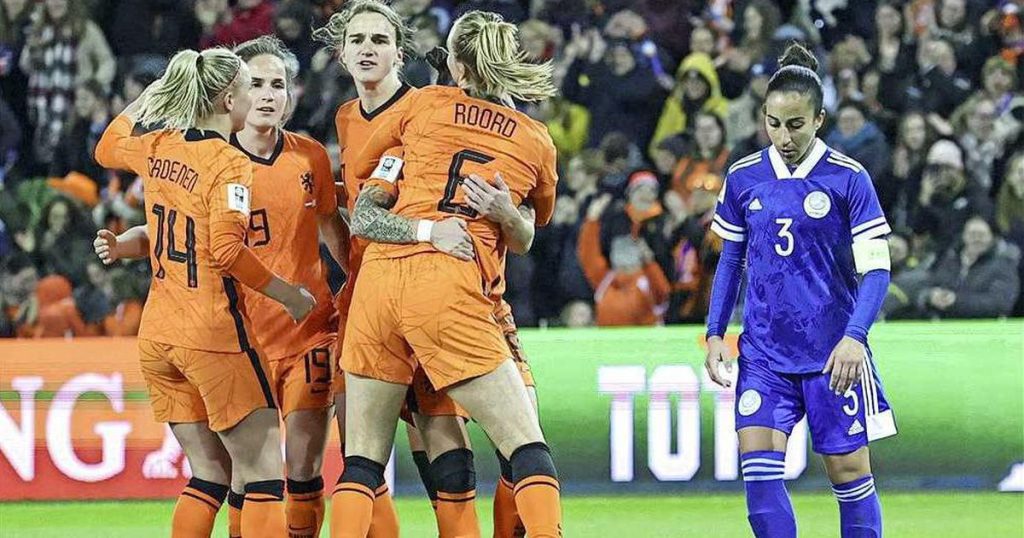 Orange Lionesses devour Cyprus and equal record victory |  Football
