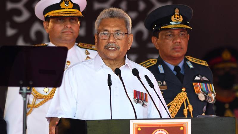 Sri Lankan president promises to replace older brother who is prime minister