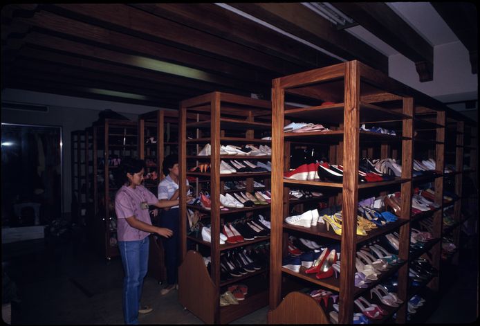 Imelda Marcos' shoe collection.