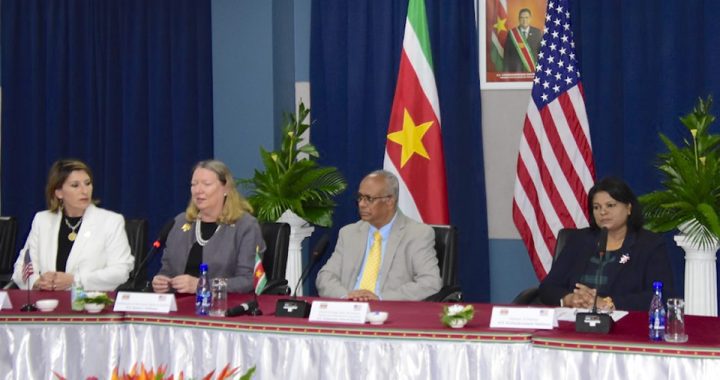 Suriname en VS evalueren relatie tijdens tweede bilateraal dialoog