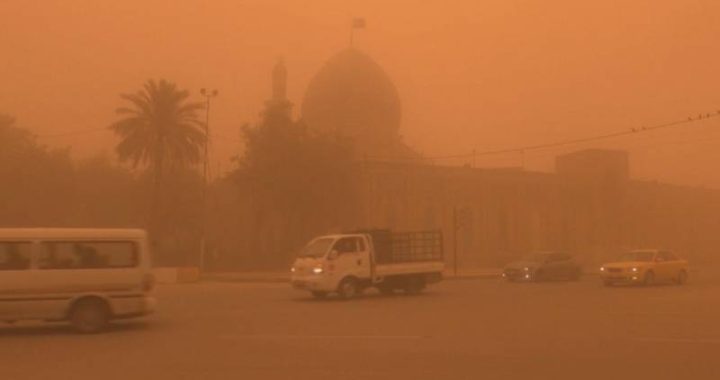 Iraq turns orange: sandstorm number 8 in the country in a short time