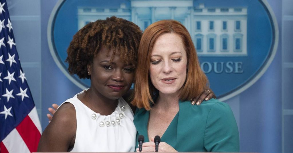 Jean-Pierre is the first black and openly LGBTI woman to become the White House press secretary |  Abroad