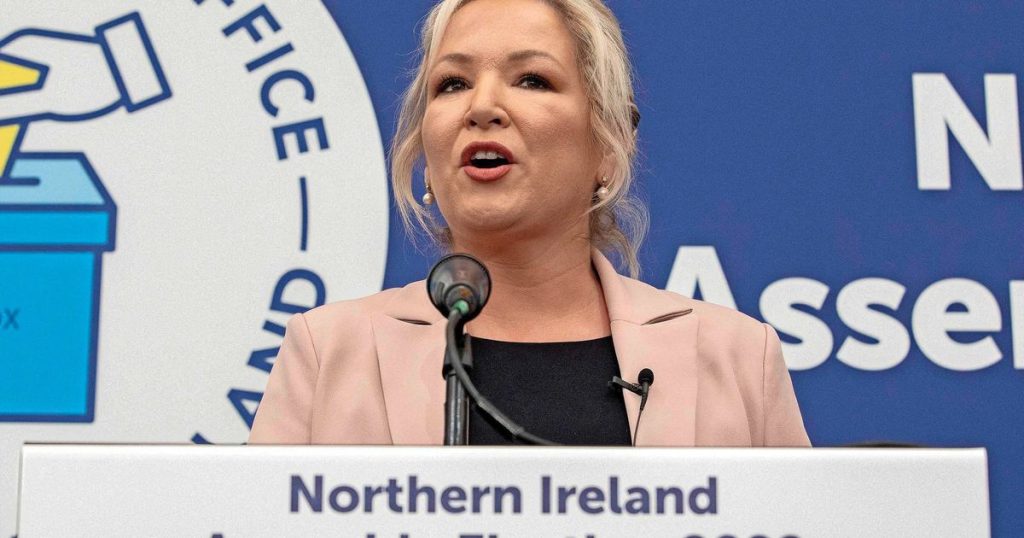Pro-Irish Sinn Féin largest party in Northern Ireland |  Abroad