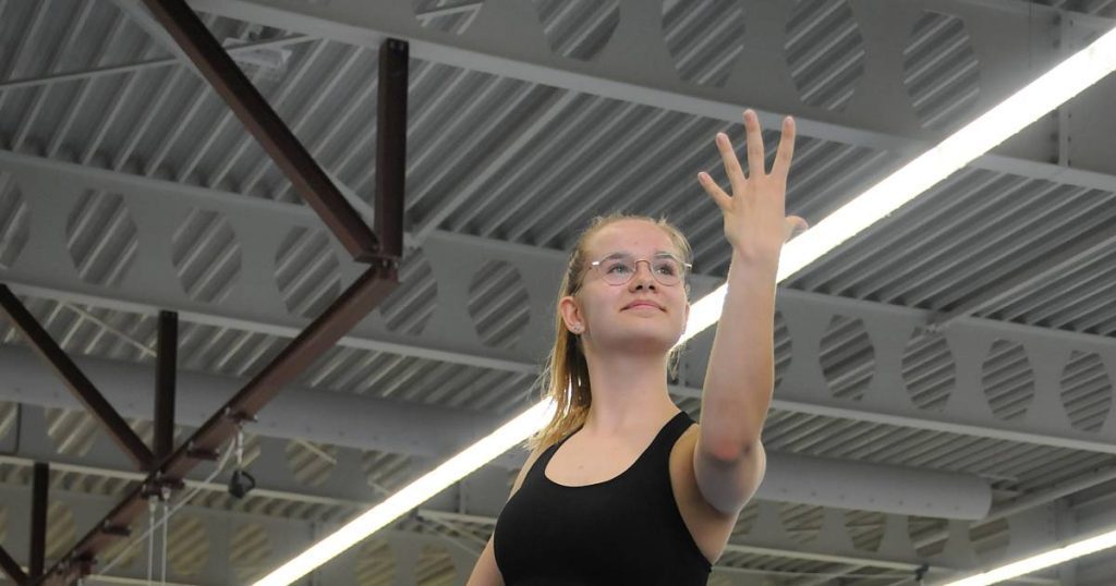 Nikki loves gymnastics: "I'm at the sports center five days a week" |  Zeeland News