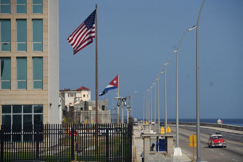 FILE PHOTO: Cubans seek to travel abroad to escape economic crisis in Havana