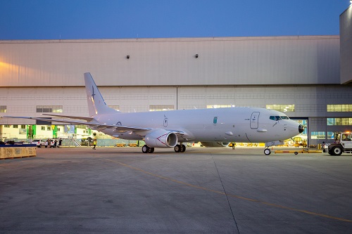 This is New Zealand's first P-8A • Pilot and aircraft