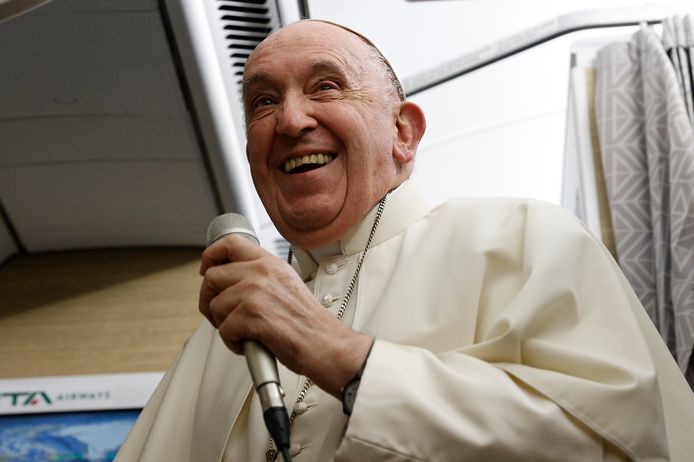 By the end of the trip, the pope was just as energetic as when he started.