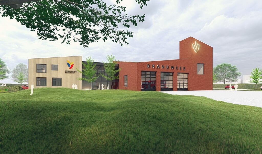 Construction of a new fire station and office in Zeeland has begun