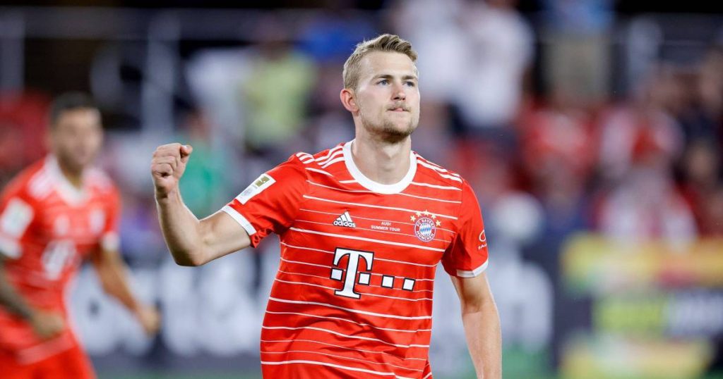 Matthijs de Ligt makes a great debut for Bayern Munich with a nice goal |  sport