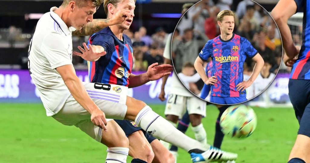 No place for replacement Frenkie de Jong in FC Barcelona midfield against Real Madrid |  sport