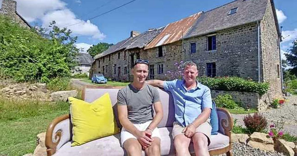 Paul and Yip couldn't buy a house in England, so they bought an entire French village |  Abroad