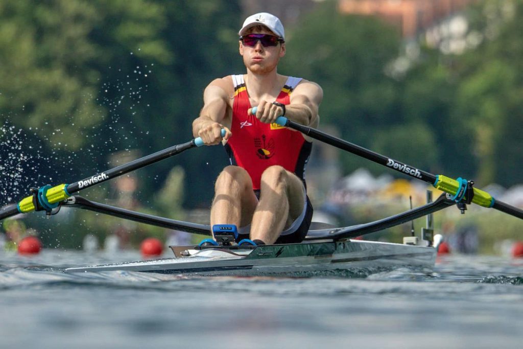 Rower Tibo Vyvey of Bruges wins silver at World Cup in Switzerland