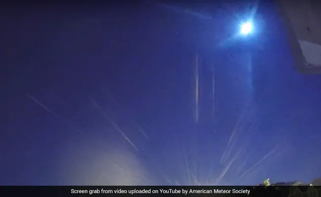 Stunning video shows massive fireball lighting up the US night sky