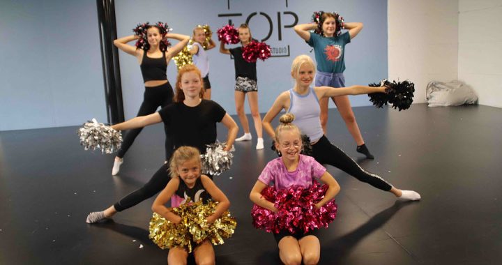 The cheerleading workshop at TOP Sport and Dansstudio Ermelo is asking for more!