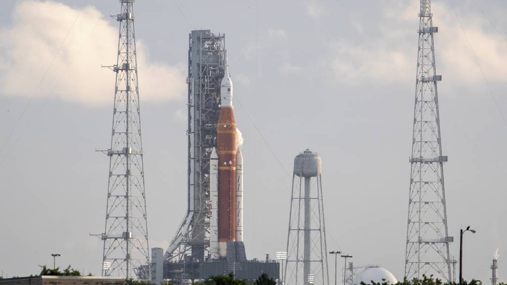 Unmanned moon rocket launch postponed, second attempt scheduled for Friday