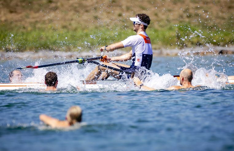 Florijn and Twellaar give rowing team double gold at European Championships