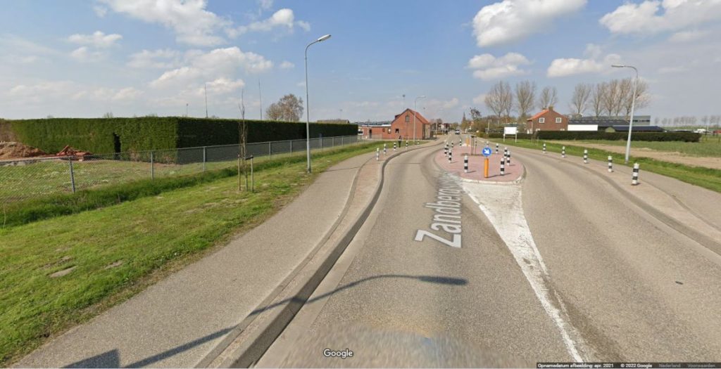 New asphalt on the Zandbergsestraat for the Graauw agglomeration