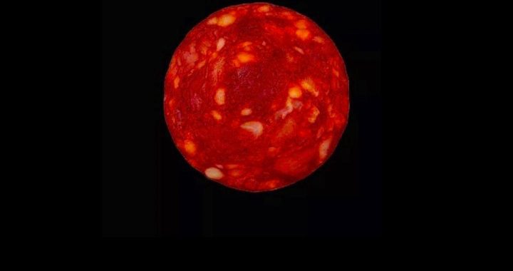 Scientist admits space telescope photo was slice of chorizo ​​|  NOW