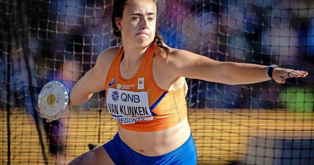 Van Klinken with the best performance of the season in the last discus throw of the World Cup |  sport