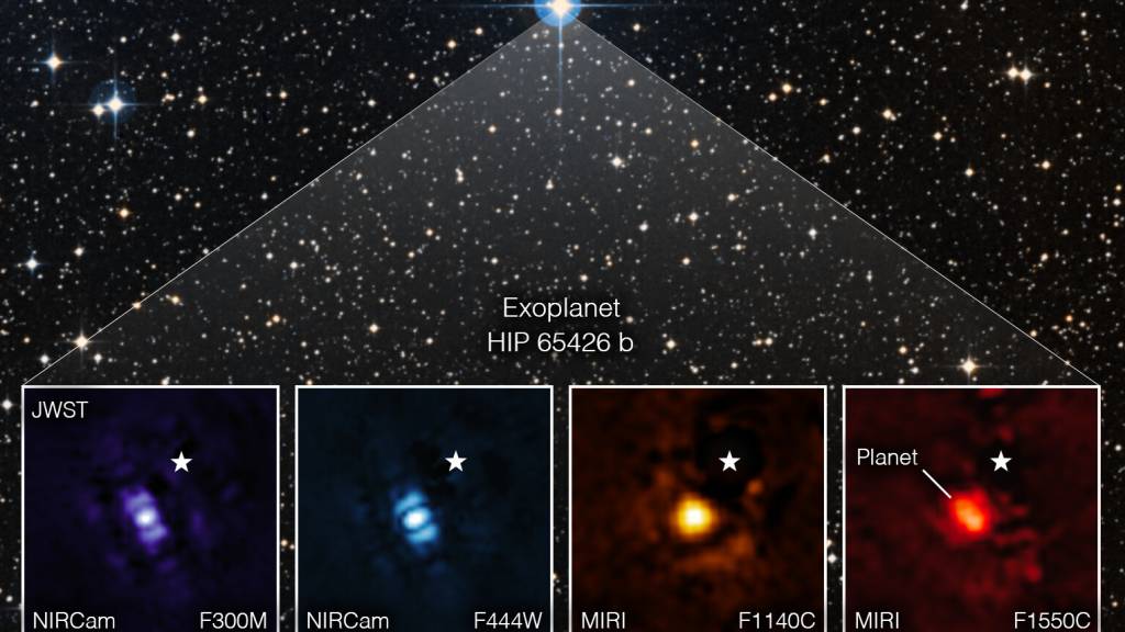 Clear images of the exoplanet taken for the first time