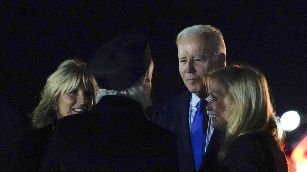 Biden arrives in London, one million visitors expected