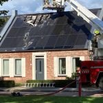 Fire again under solar panels in the Oude Polderstraat in Hulst |  Zeeland
