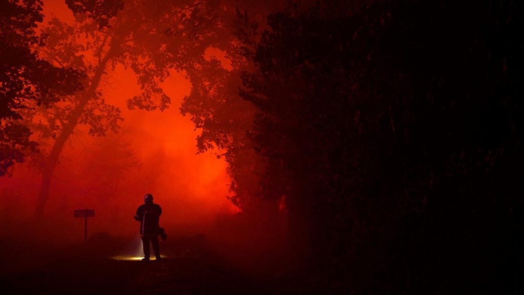 Forest fires near Bordeaux "locked in", at least a thousand people evacuated |  NOW