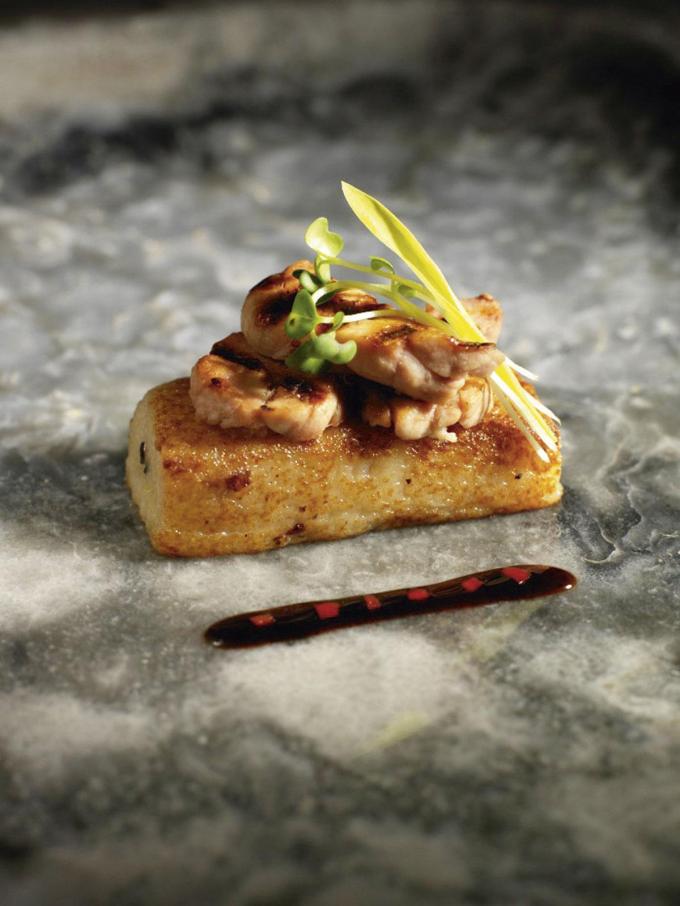 Tsumura finds it fascinating to take a simple dish to a gourmet level.  for Maido