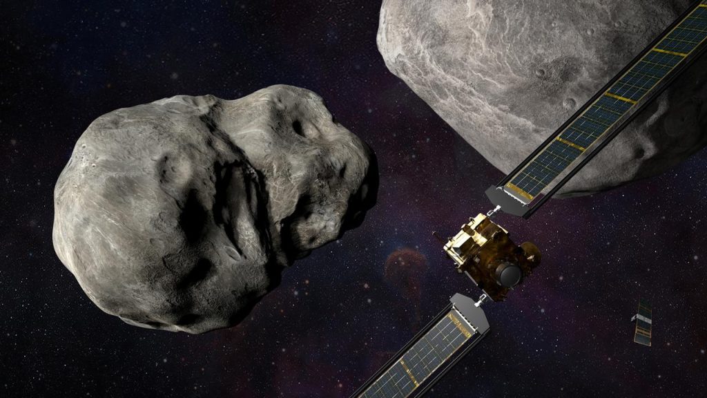 NASA space probe successfully collides with asteroid: 'A new era for humanity' |  NOW