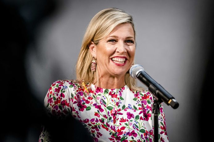 Queen Máxima speaks to the Dutch press at the end of a trip to California and Texas.