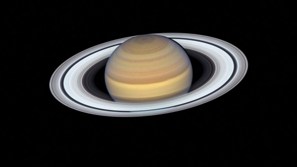 Saturn owes its rings to the old moon |  .  according to a new theory Science
