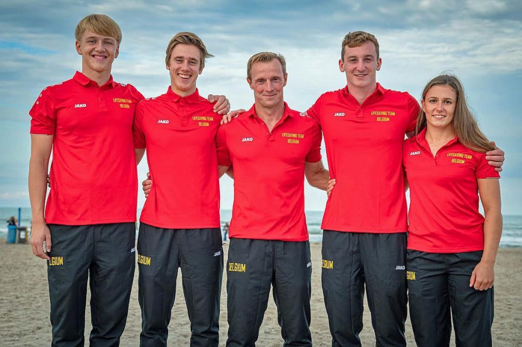 West Flanders lifeguards in Riccione for the World Cup