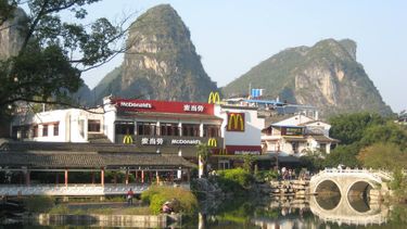 the most bizarre mcdonald's, restaurants, Yangshuo, in the world