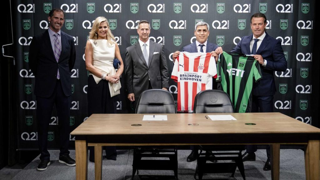 PSV conclude cooperation with Austin FC under the watchful eye of Queen Máxima
