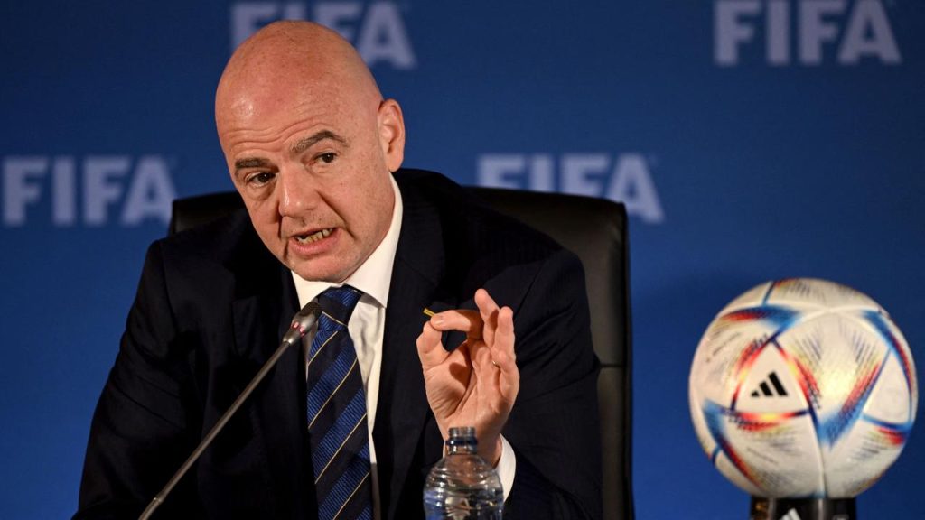 FIFA boss Infantino angry with chains: 'Offer 100 times less for World Cup women'