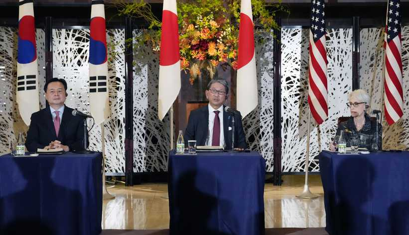 South Korea, US and Japan warn North Korea against nuclear weapons