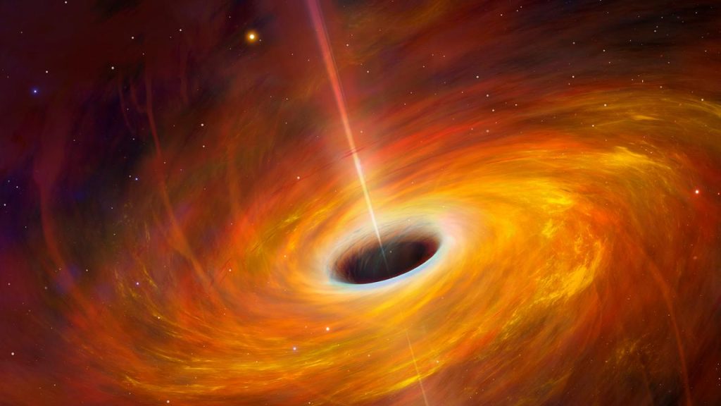 Astronomers discover huge black hole 'virtually in our backyard' |  Science