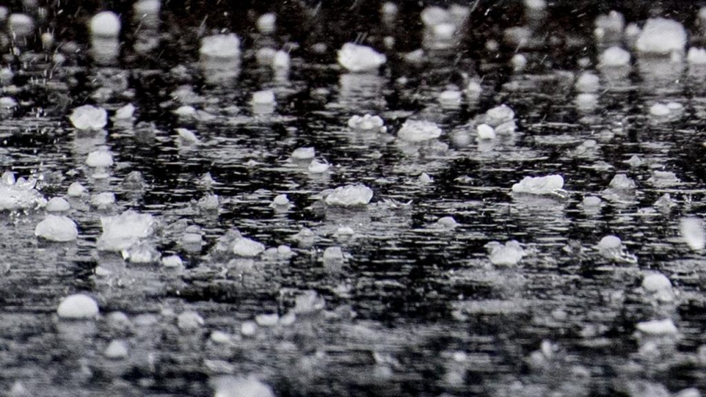 Scientists find microplastic in large hailstones |  Science