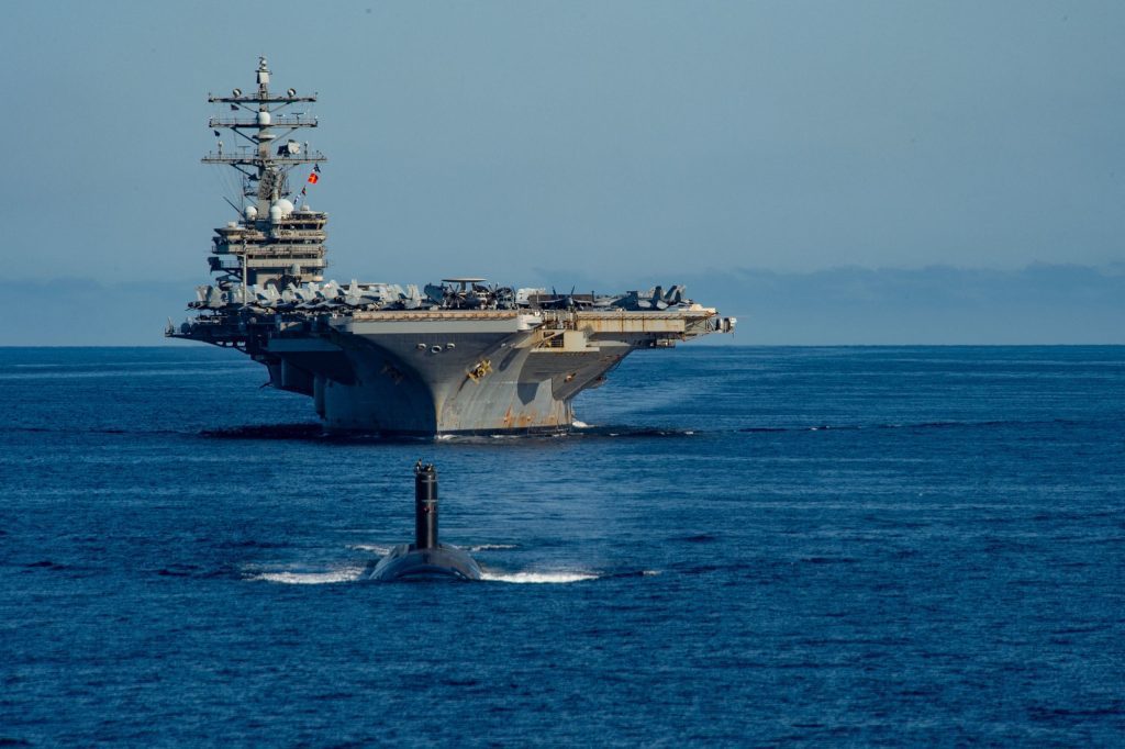US aircraft carrier makes North Korea nervous